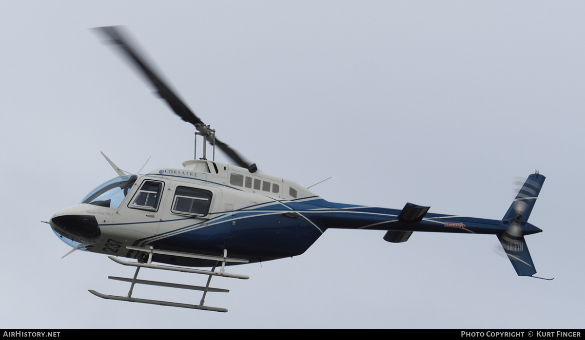 Aircraft Photo of VH-FYH | Bell 206B JetRanger II | Corsaire Aviation | AirHistory.net #269642