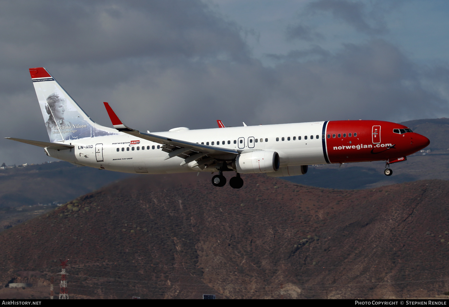 Aircraft Photo of LN-NID | Boeing 737-8JP | Norwegian | AirHistory.net #269658