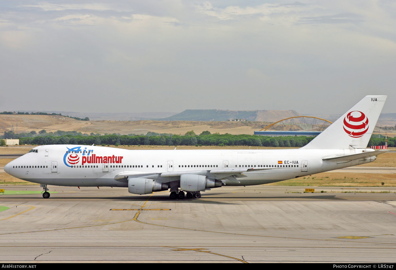 Aircraft Photo of EC-IUA | Boeing 747-230B | Air Pullmantur | AirHistory.net #269666