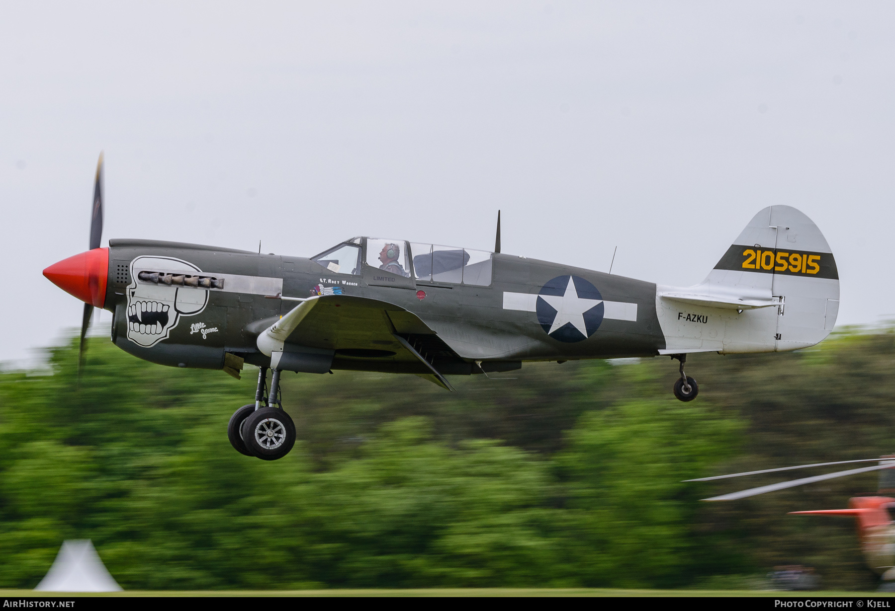 Aircraft Photo of F-AZKU / 2105915 | Curtiss P-40N Kittyhawk Mk.IV | USA - Air Force | AirHistory.net #269674