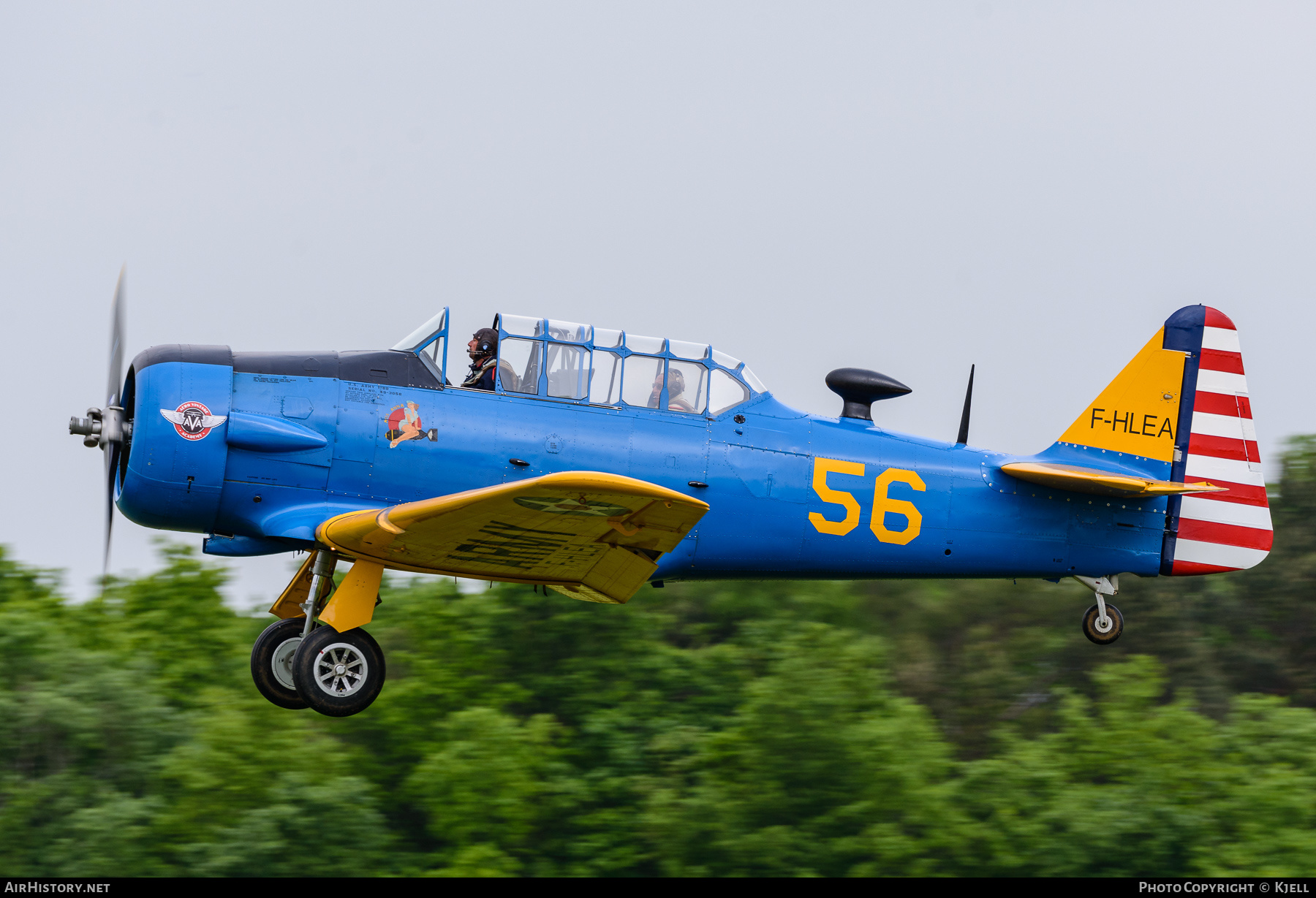 Aircraft Photo of F-HLEA | North American T-6G Texan | AVA - Aero Vintage Academy | USA - Air Force | AirHistory.net #269681