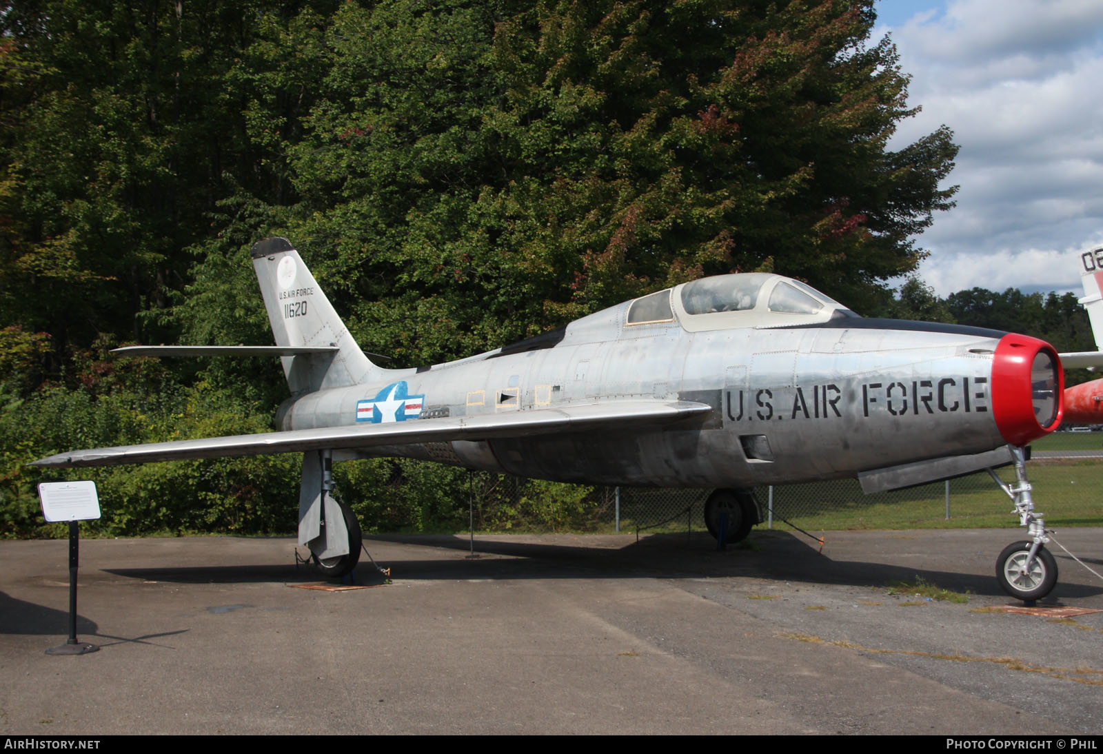 Aircraft Photo of 51-1620 / 11620 | Republic F-84F Thunderstreak | USA - Air Force | AirHistory.net #269689