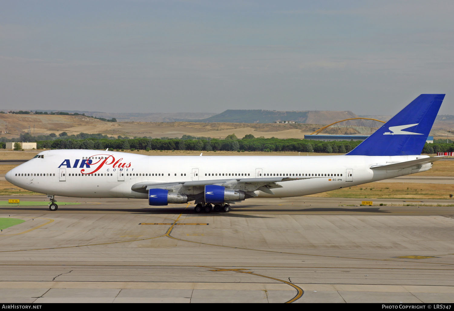 Aircraft Photo of EC-IPN | Boeing 747-212B | Air Plus Comet | AirHistory.net #269694