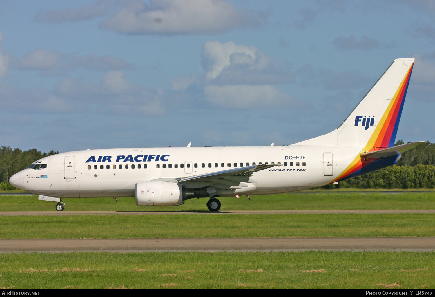 Aircraft Photo of DQ-FJF | Boeing 737-7X2 | Air Pacific | AirHistory.net #269695