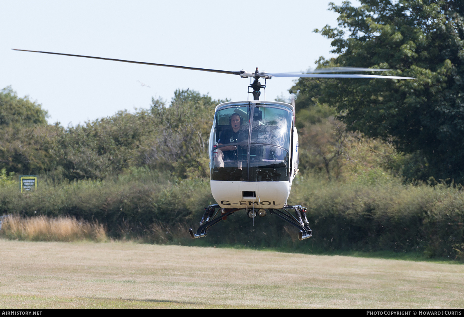 Aircraft Photo of G-EMOL | Schweizer 269C-1 (300CB) | Bliss Aviation | AirHistory.net #269696