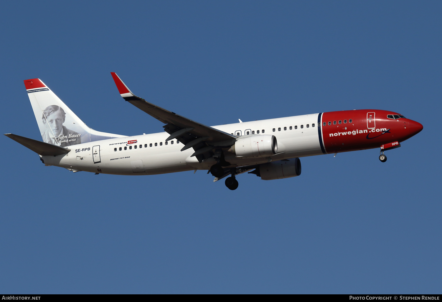 Aircraft Photo of SE-RPB | Boeing 737-8JP | Norwegian | AirHistory.net #269699