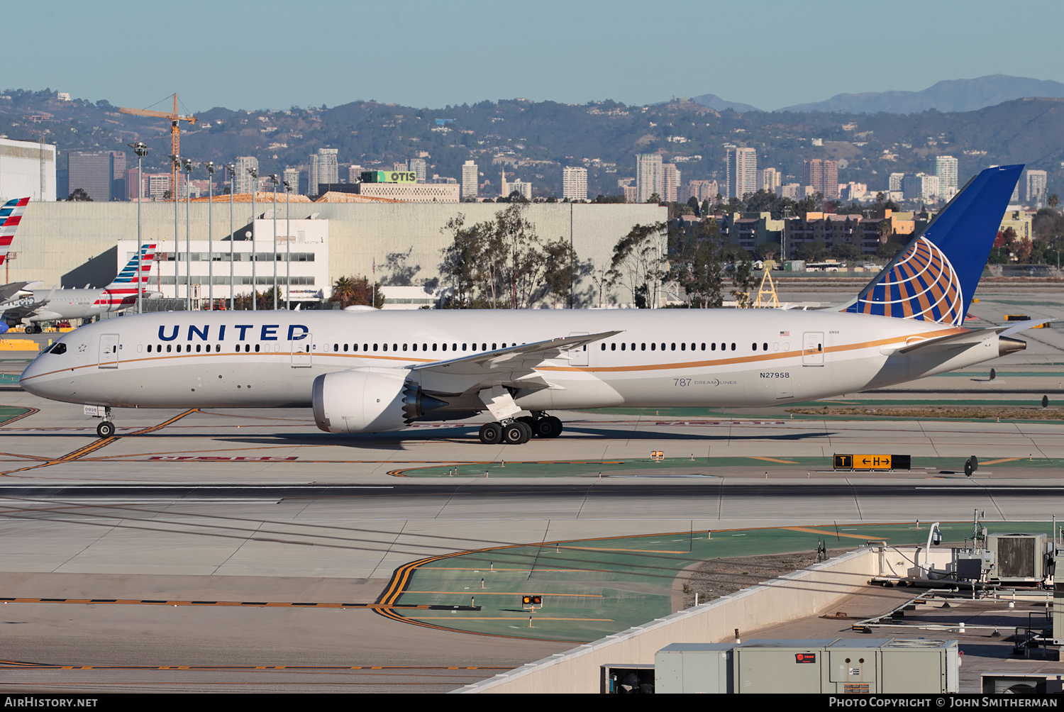 Aircraft Photo of N27958 | Boeing 787-9 Dreamliner | United Airlines | AirHistory.net #269704