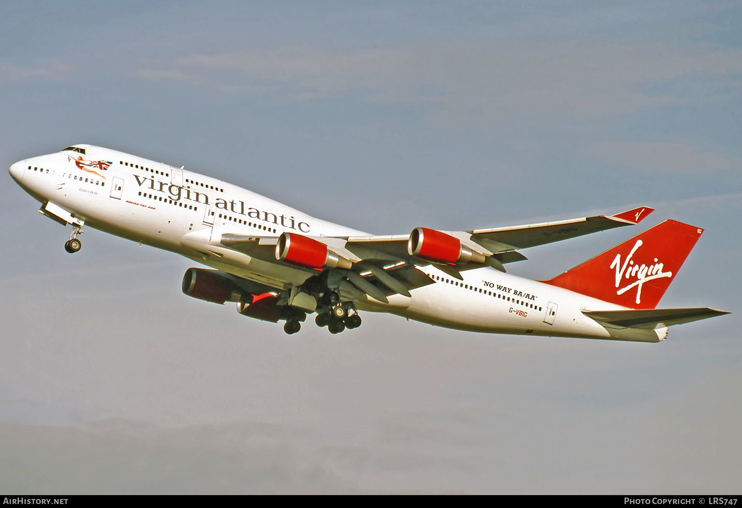 Aircraft Photo of G-VBIG | Boeing 747-4Q8 | Virgin Atlantic Airways | AirHistory.net #269716
