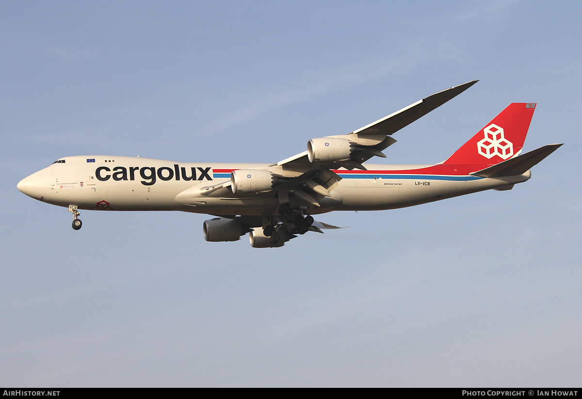Aircraft Photo of LX-VCB | Boeing 747-8R7F/SCD | Cargolux | AirHistory.net #269719