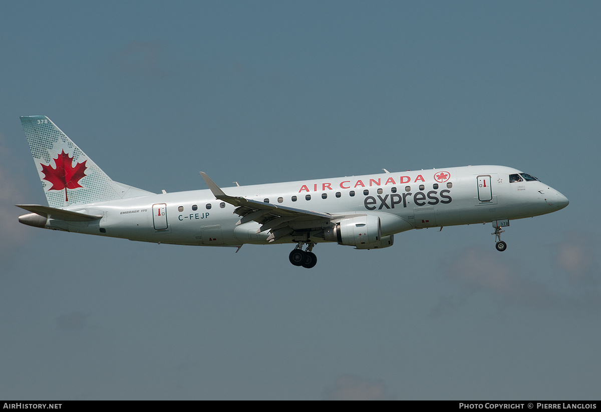 Aircraft Photo of C-FEJP | Embraer 175SU (ERJ-170-200SU) | Air Canada Express | AirHistory.net #269724
