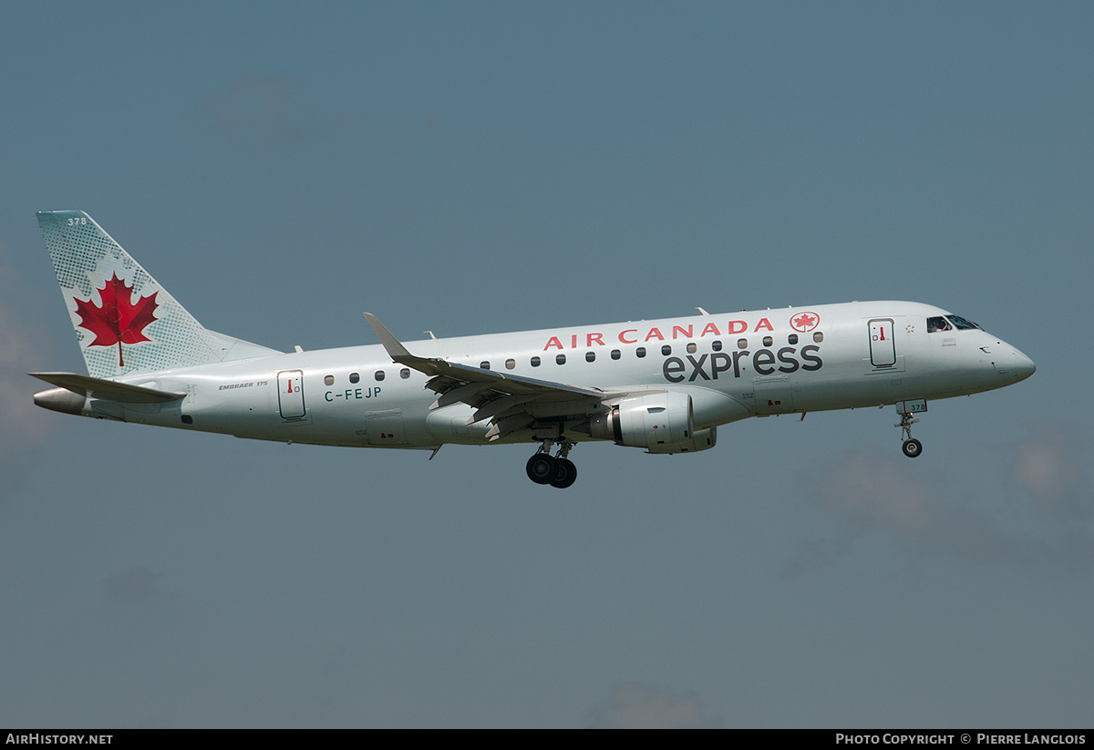 Aircraft Photo of C-FEJP | Embraer 175SU (ERJ-170-200SU) | Air Canada Express | AirHistory.net #269724