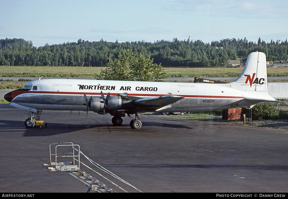 Aircraft Photo of N2907F | Douglas C-118A Liftmaster | Northern Air Cargo - NAC | AirHistory.net #269725
