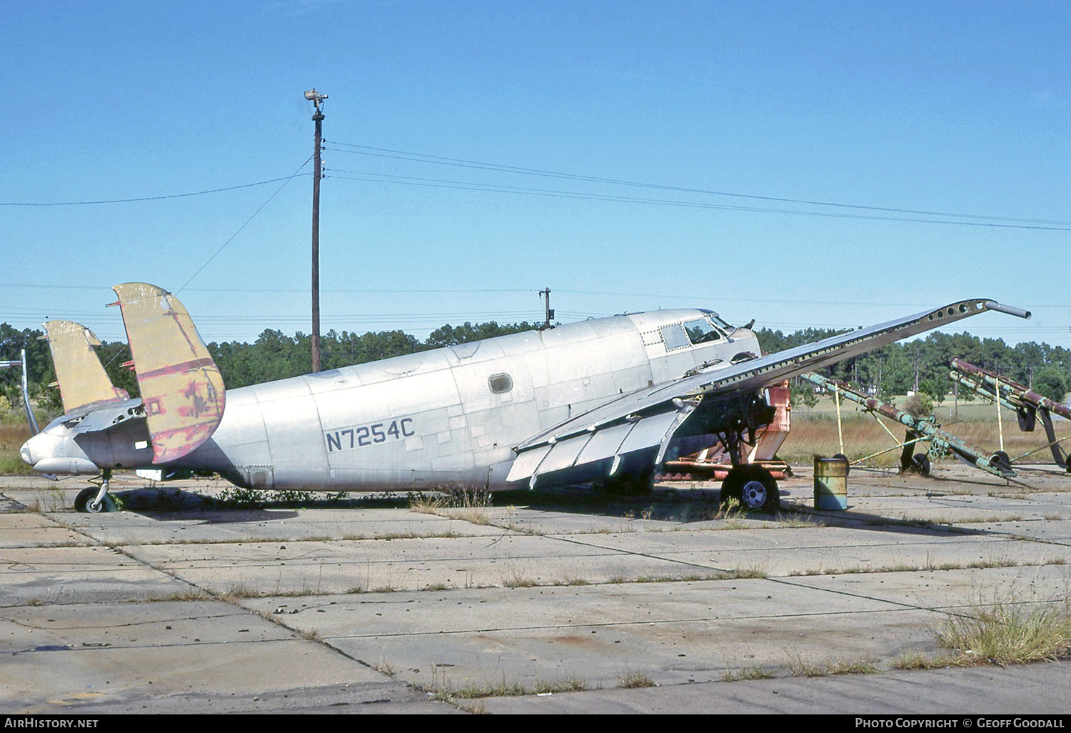 Aircraft Photo of N7254C | Lockheed PV-2 Harpoon | AirHistory.net #269732