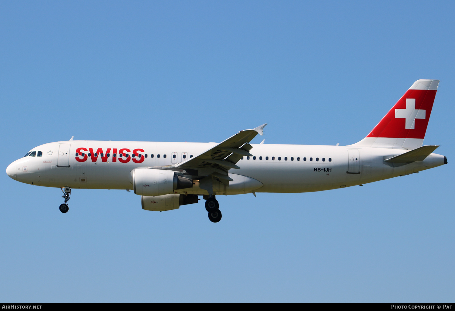 Aircraft Photo of HB-IJH | Airbus A320-214 | Swiss International Air Lines | AirHistory.net #269739