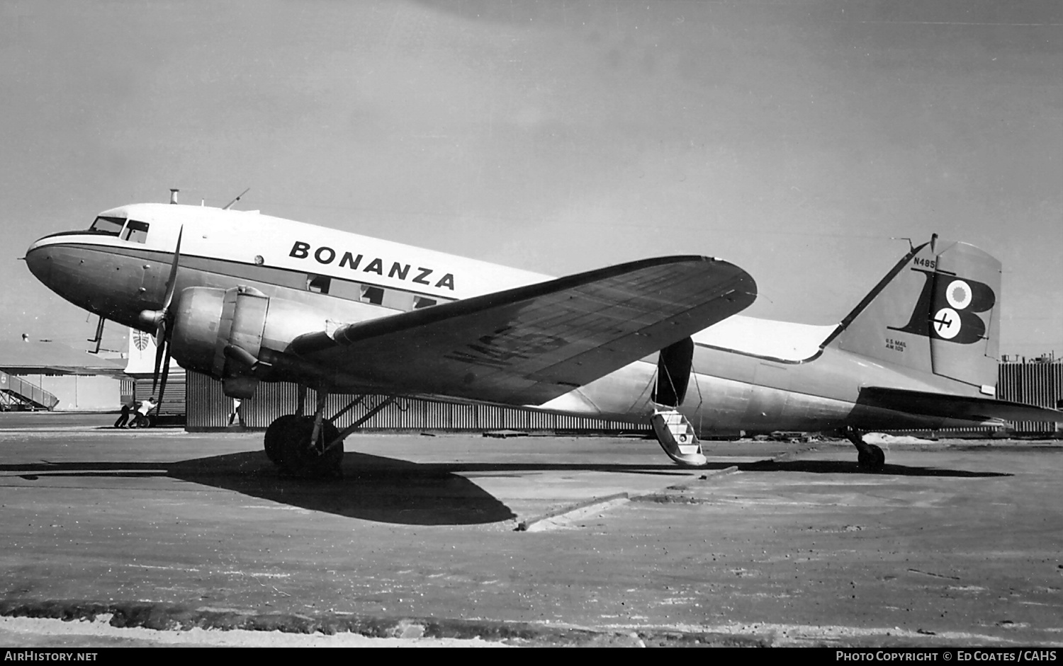 Aircraft Photo of N485 | Douglas C-53 Skytrooper | Bonanza Air Lines | AirHistory.net #269744