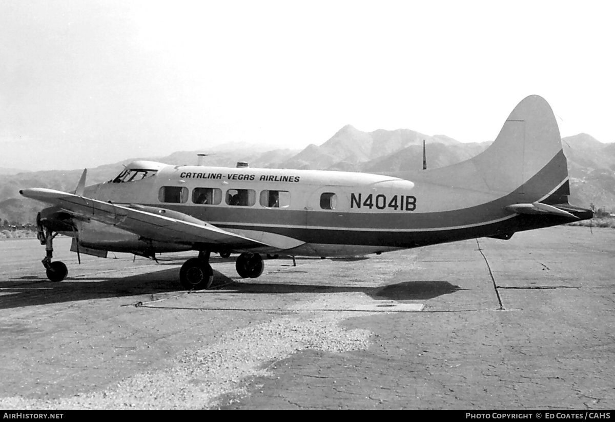 Aircraft Photo of N4041B | De Havilland D.H. 104 Dove 6A | Catalina-Vegas Airlines | AirHistory.net #269747