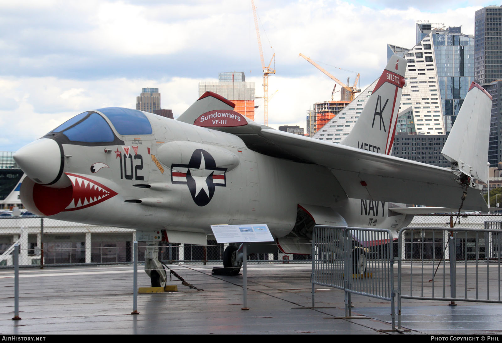 Aircraft Photo of 145550 | Vought F-8K Crusader | USA - Navy | AirHistory.net #269754