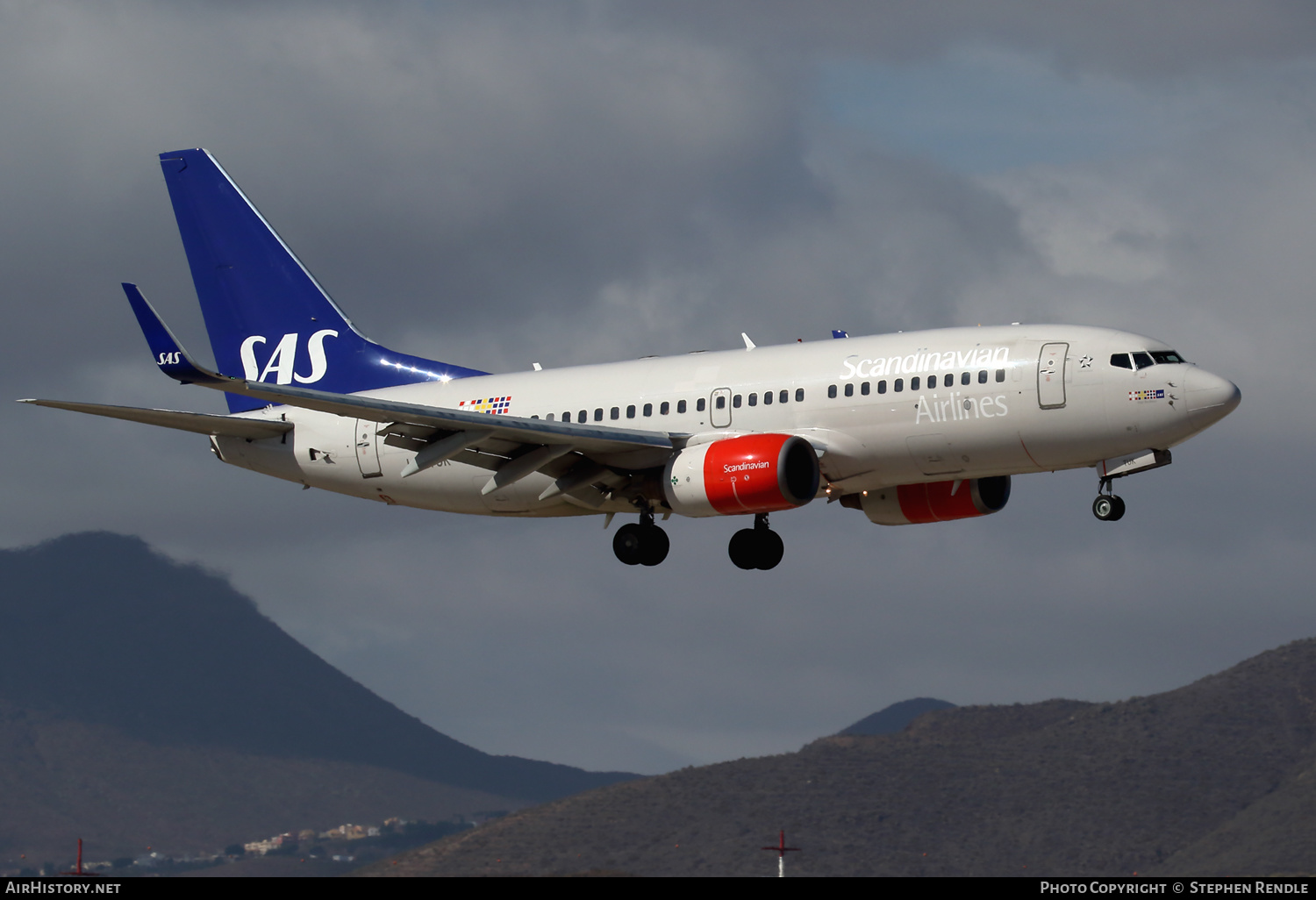 Aircraft Photo of LN-TUK | Boeing 737-705 | Scandinavian Airlines - SAS | AirHistory.net #269789