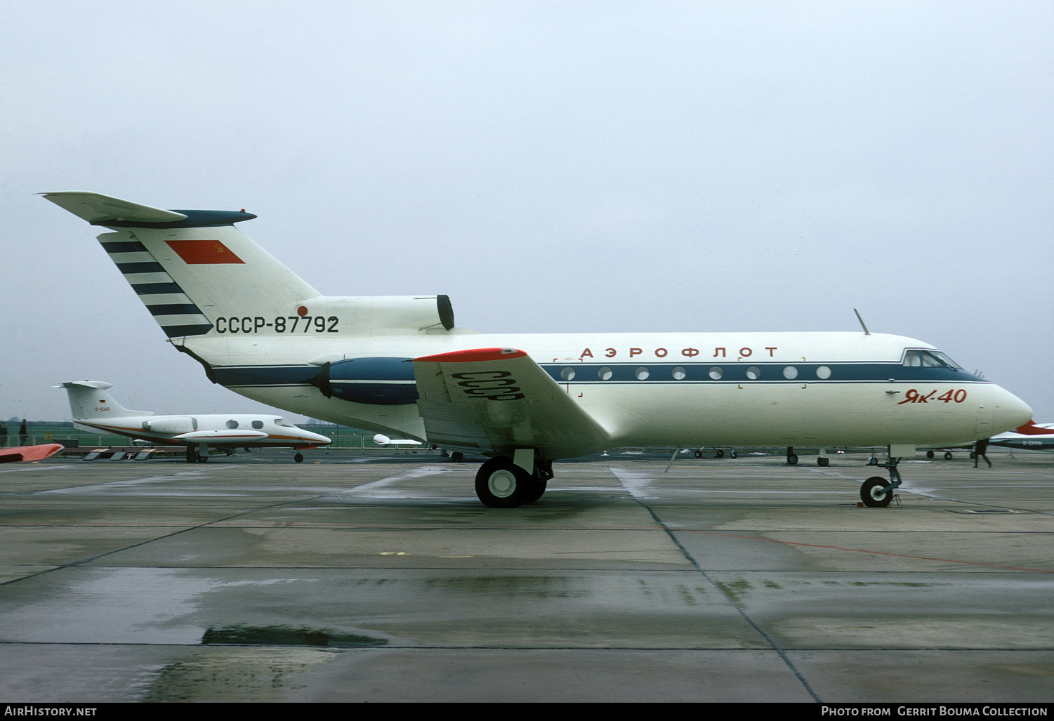 Aircraft Photo of CCCP-87792 | Yakovlev Yak-40 | Aeroflot | AirHistory.net #269802