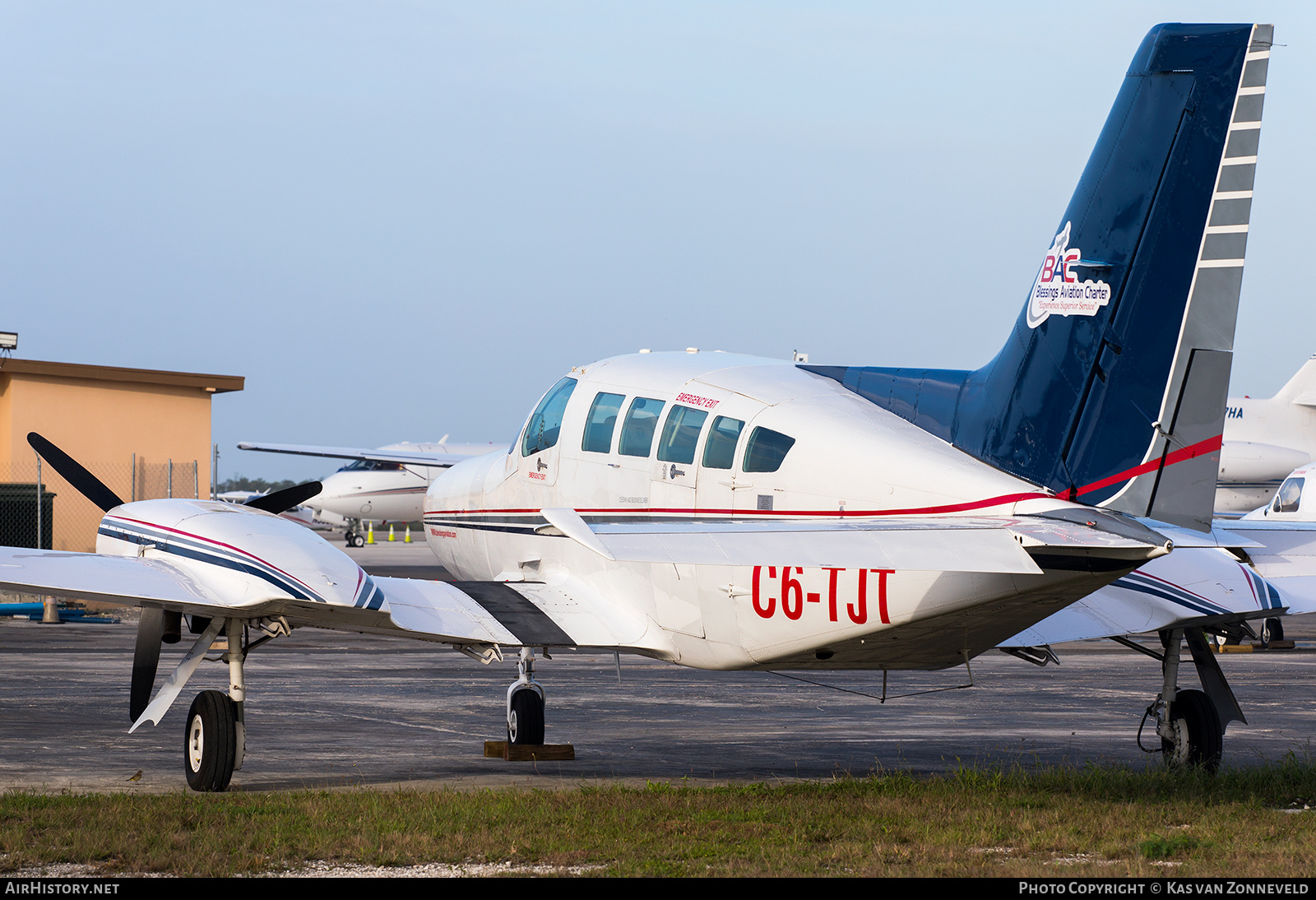 Aircraft Photo of C6-TJT | Cessna 402C Businessliner | BAC - Blessings Aviation Charter | AirHistory.net #269808