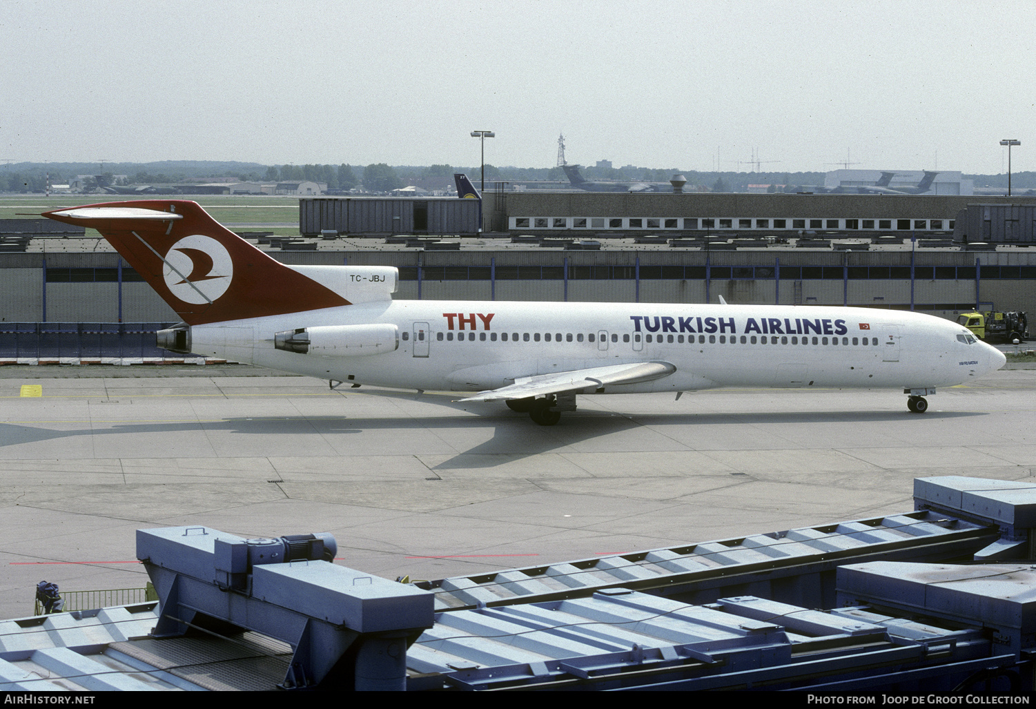 Aircraft Photo of TC-JBJ | Boeing 727-2F2/Adv | THY Türk Hava Yolları - Turkish Airlines | AirHistory.net #269820