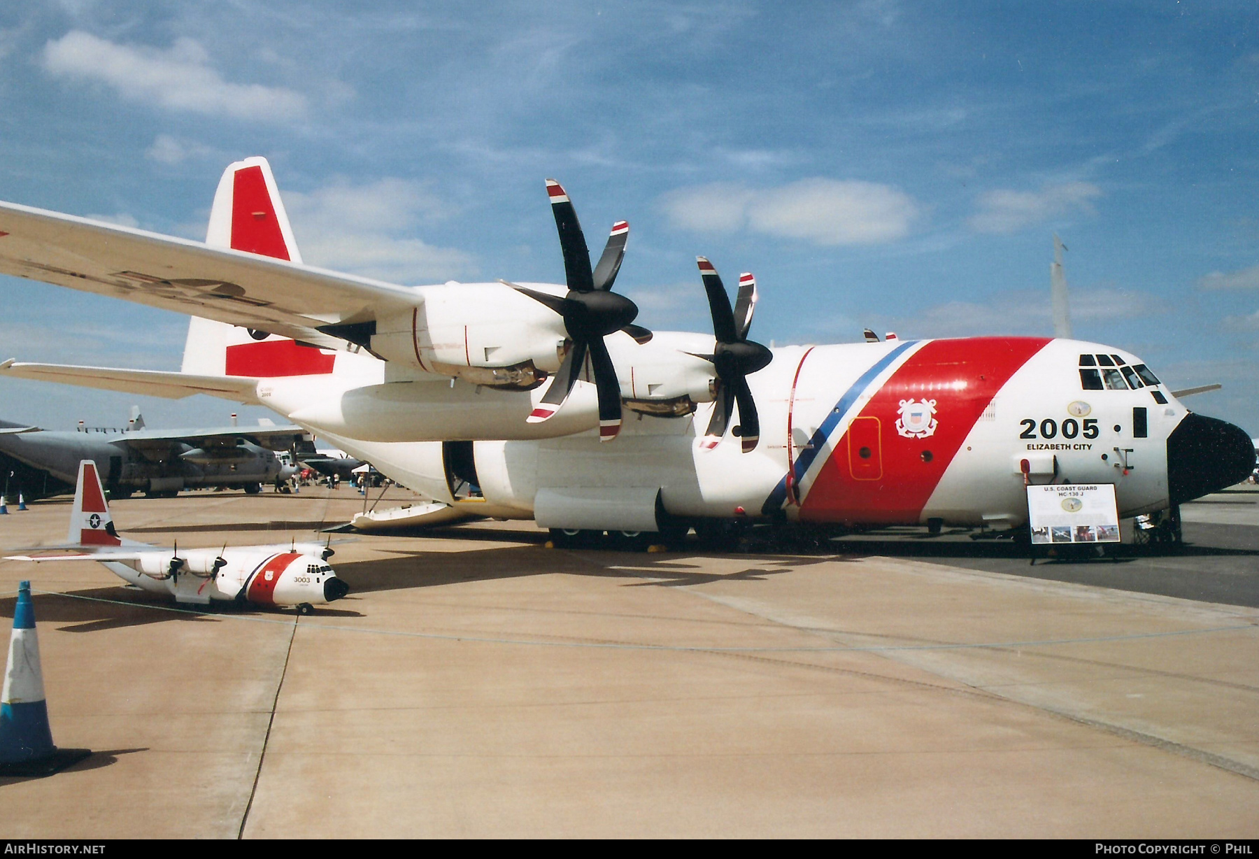 Aircraft Photo of 2005 | Lockheed Martin HC-130J Hercules | USA - Coast Guard | AirHistory.net #269825