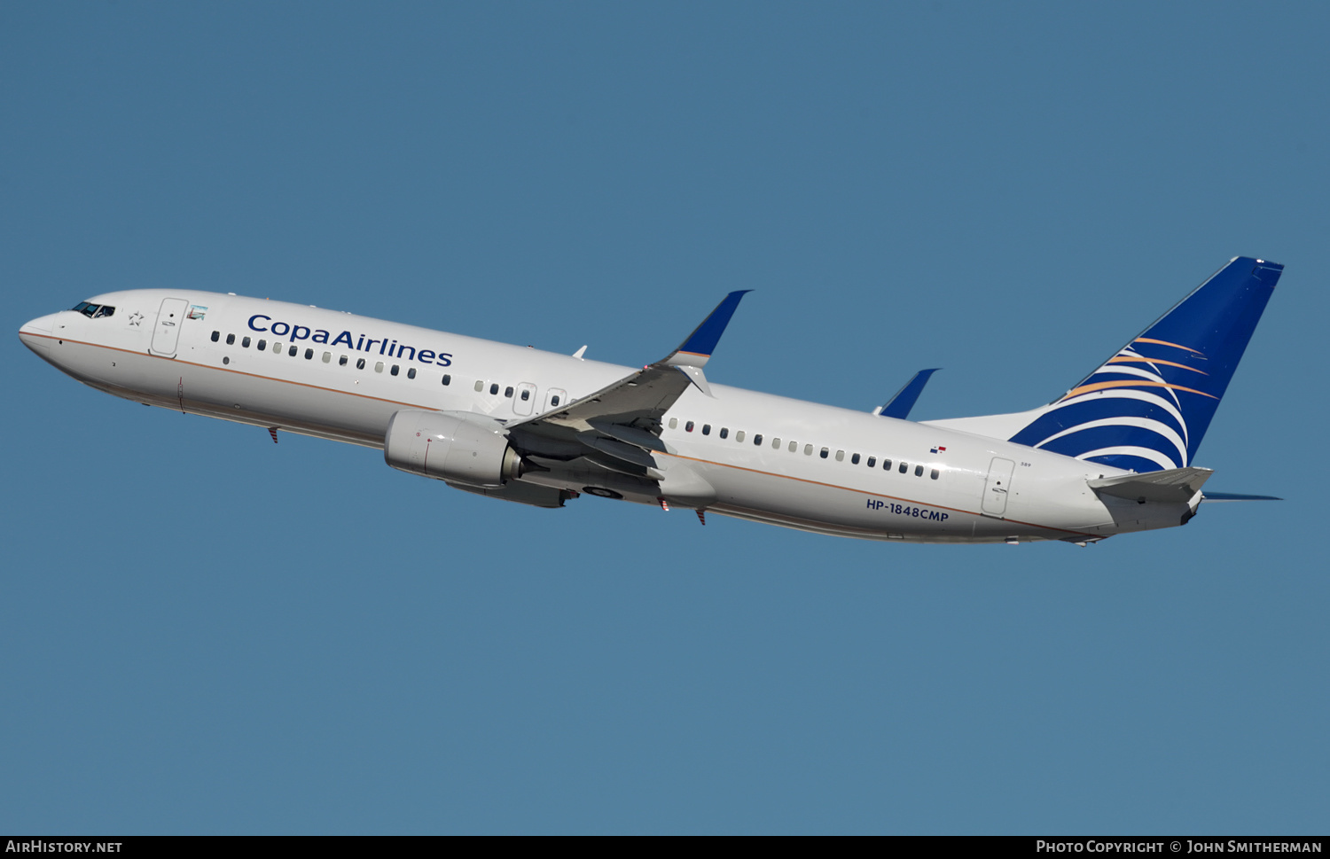 Aircraft Photo of HP-1848CMP | Boeing 737-8V3 | Copa Airlines | AirHistory.net #269830