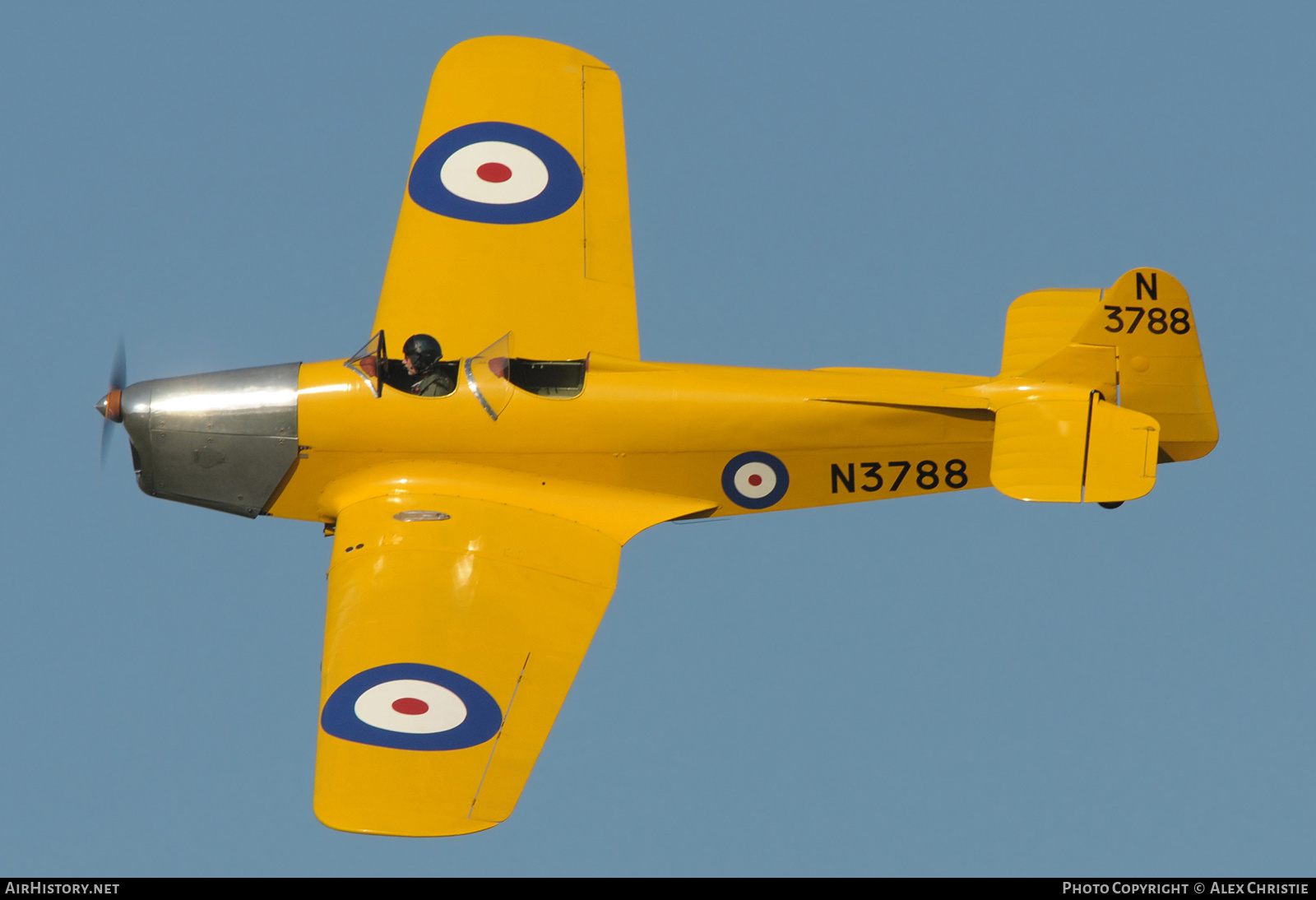 Aircraft Photo of G-AKPF / N3788 | Miles M.14A Hawk Trainer 3 | UK - Air Force | AirHistory.net #269838