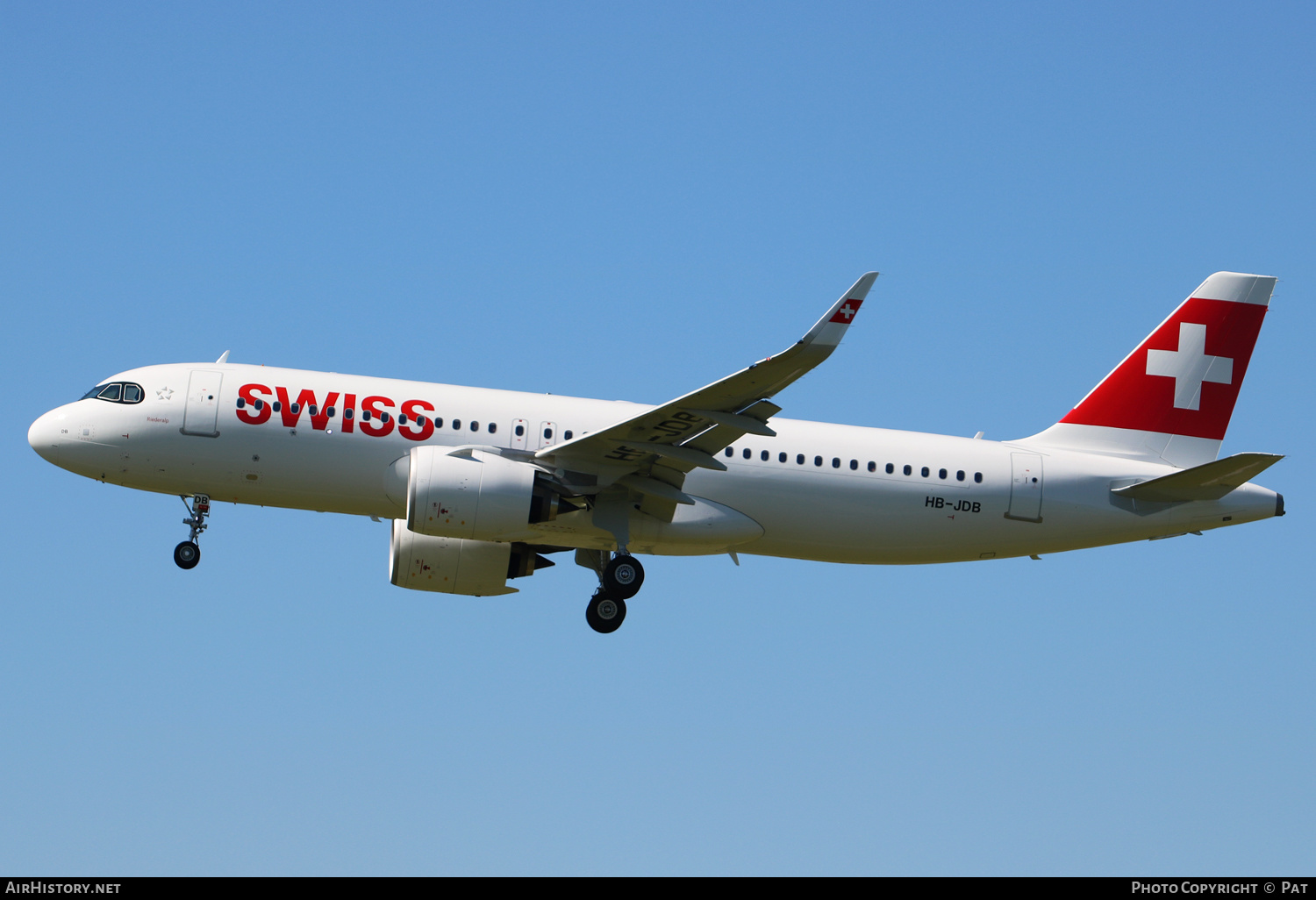 Aircraft Photo of HB-JDB | Airbus A320-271N | Swiss International Air Lines | AirHistory.net #269844