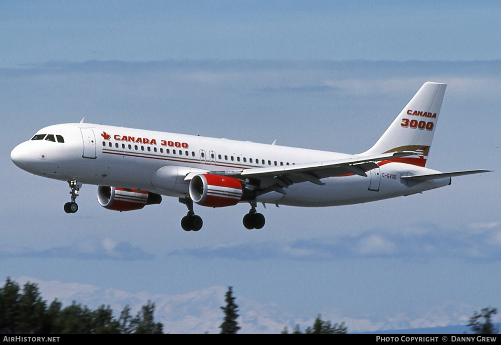 Aircraft Photo of C-GVXE | Airbus A320-232 | Canada 3000 | AirHistory.net #269874
