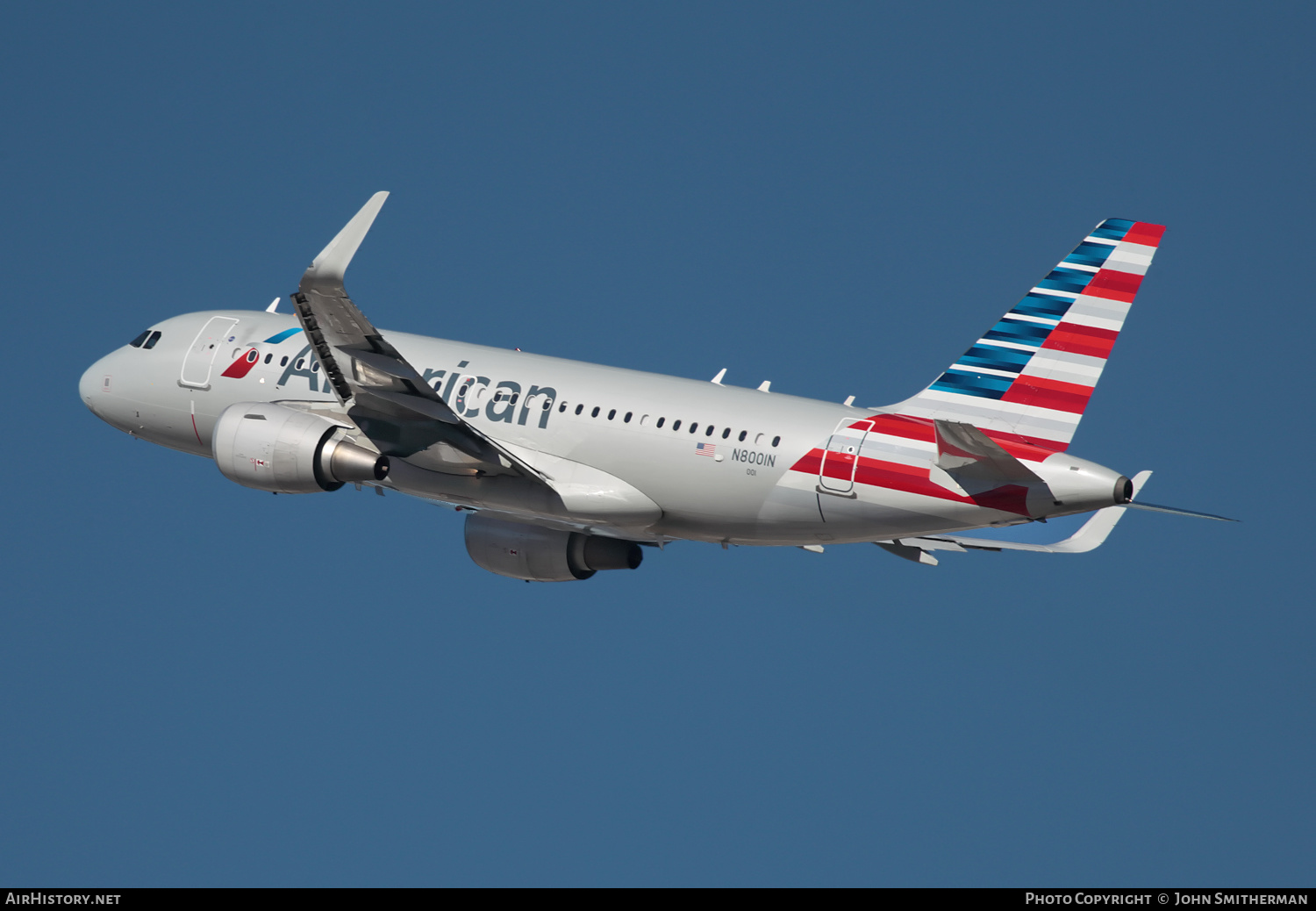 Aircraft Photo of N8001N | Airbus A319-115 | American Airlines | AirHistory.net #269883