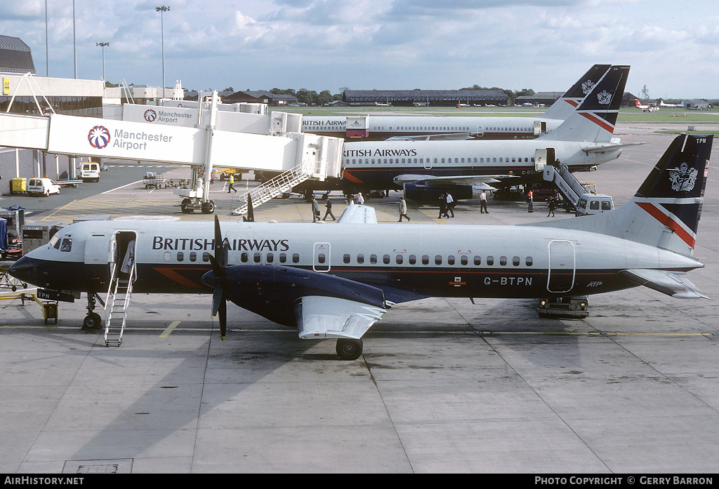 Aircraft Photo of G-BTPN | British Aerospace ATP | British Airways | AirHistory.net #269888