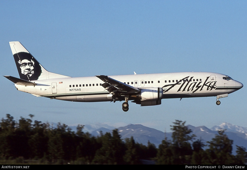 Aircraft Photo of N775AS | Boeing 737-4Q8 | Alaska Airlines | AirHistory.net #269896