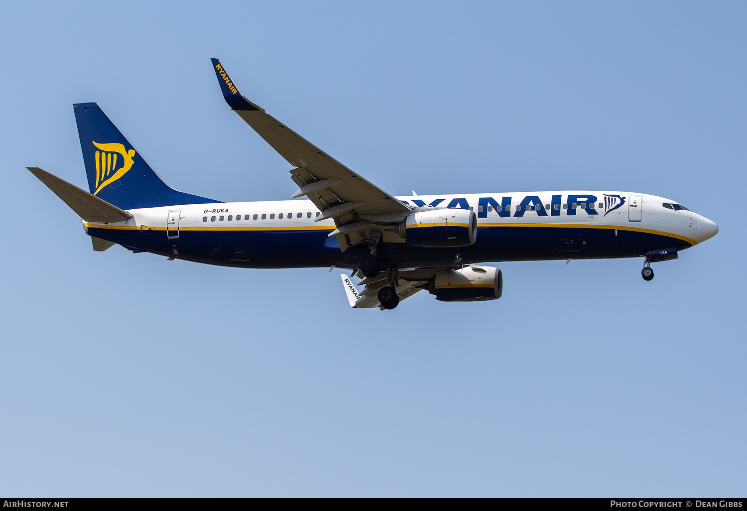 Aircraft Photo of G-RUKA | Boeing 737-8AS | Ryanair | AirHistory.net #269901