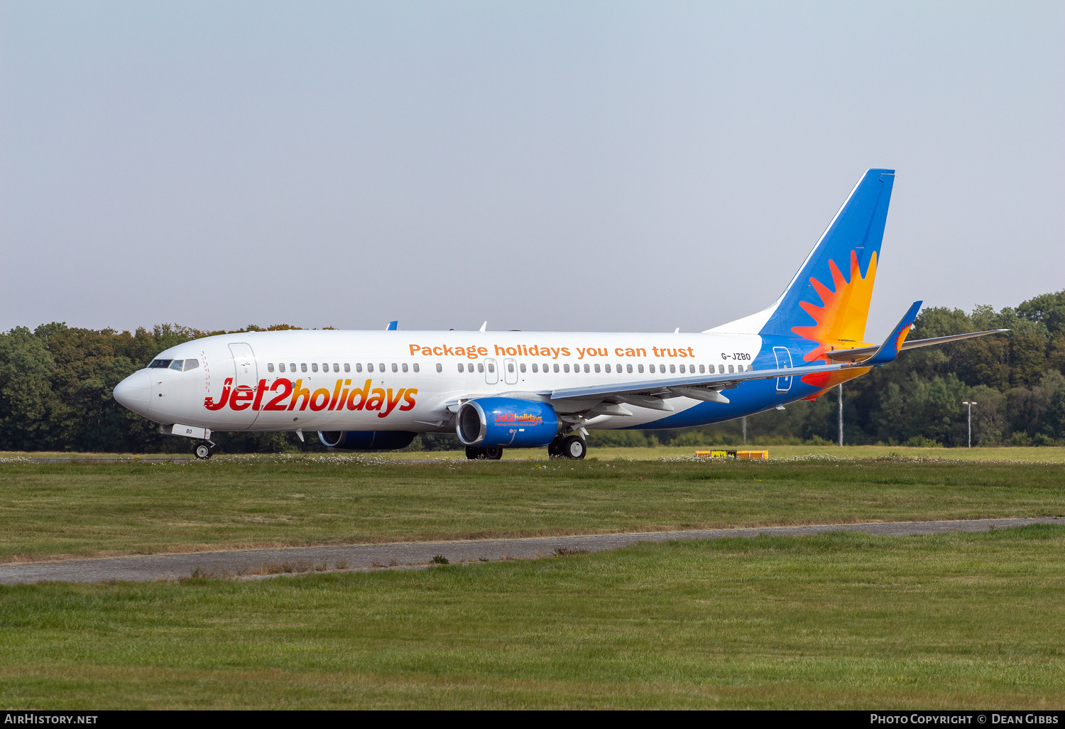 Aircraft Photo of G-JZBO | Boeing 737-800 | Jet2 Holidays | AirHistory.net #269906