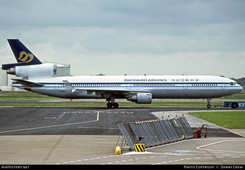 Aircraft Photo of N489GX | McDonnell Douglas MD-11 | Mandarin Airlines | AirHistory.net #269918