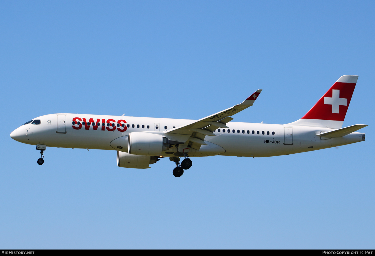 Aircraft Photo of HB-JCR | Airbus A220-371 (BD-500-1A11) | Swiss International Air Lines | AirHistory.net #269933