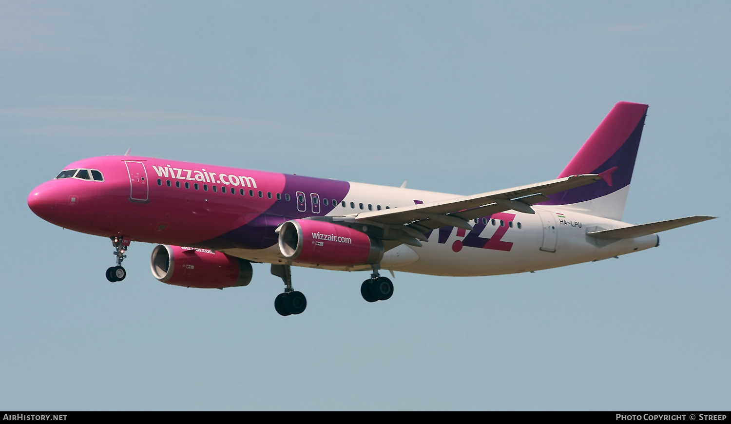 Aircraft Photo of HA-LPU | Airbus A320-232 | Wizz Air | AirHistory.net #269934