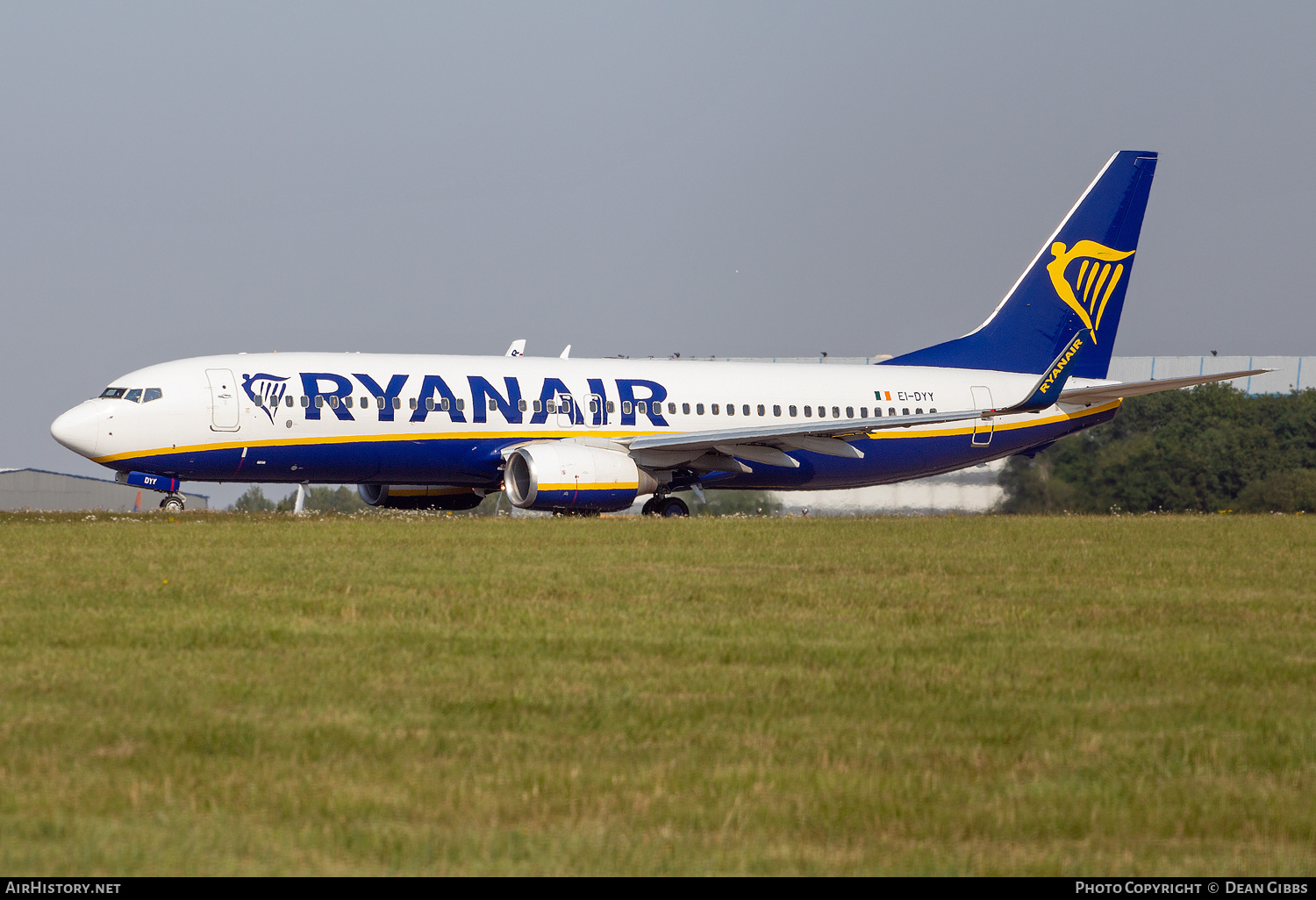 Aircraft Photo of EI-DYY | Boeing 737-8AS | Ryanair | AirHistory.net #269937
