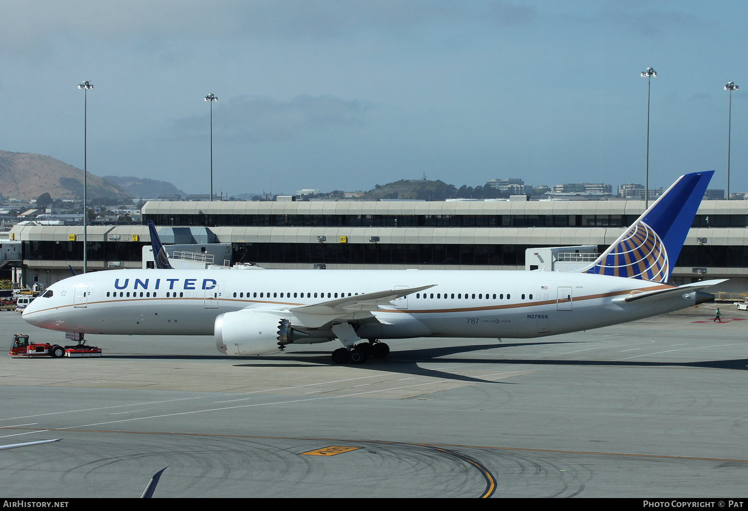 Aircraft Photo of N27959 | Boeing 787-9 Dreamliner | United Airlines | AirHistory.net #269942