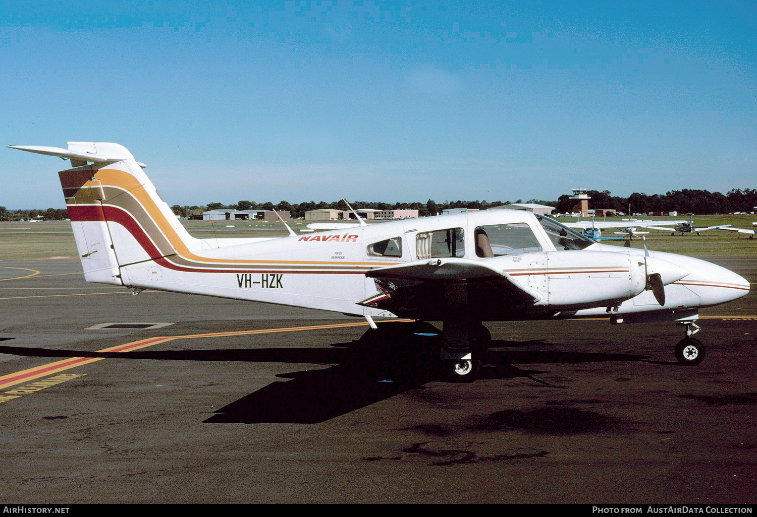 Aircraft Photo of VH-HZK | Piper PA-44-180 Seminole | Navair | AirHistory.net #269945