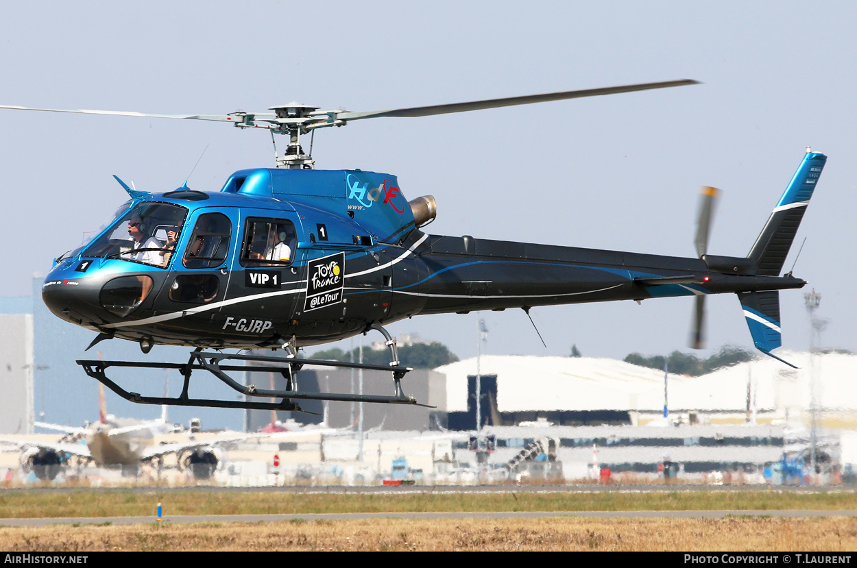 Aircraft Photo of F-GJRP | Aerospatiale AS-350B-2 Ecureuil | HdF - Hélicoptères de France | AirHistory.net #269978