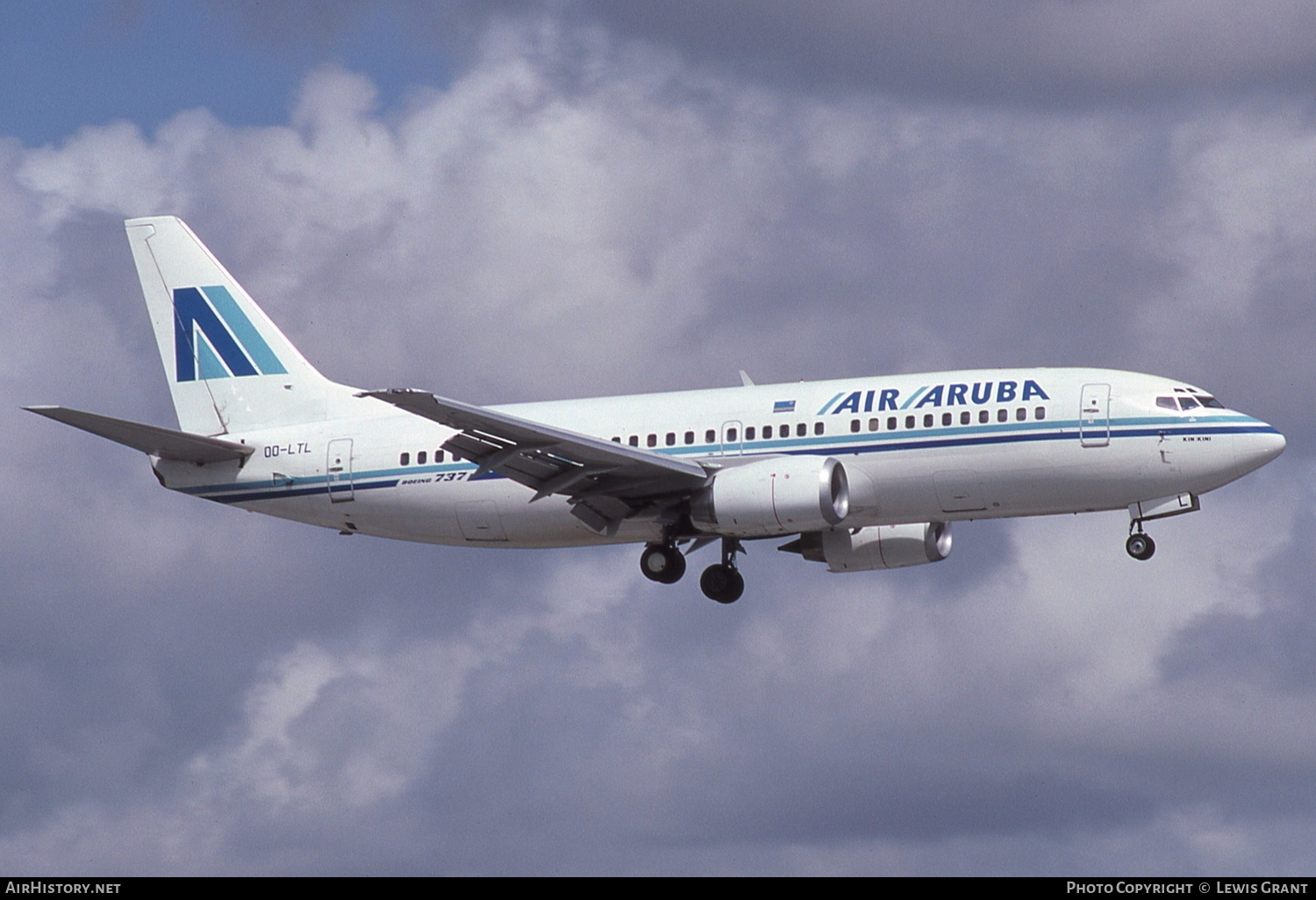 Aircraft Photo of OO-LTL | Boeing 737-3M8 | Air Aruba | AirHistory.net #269984