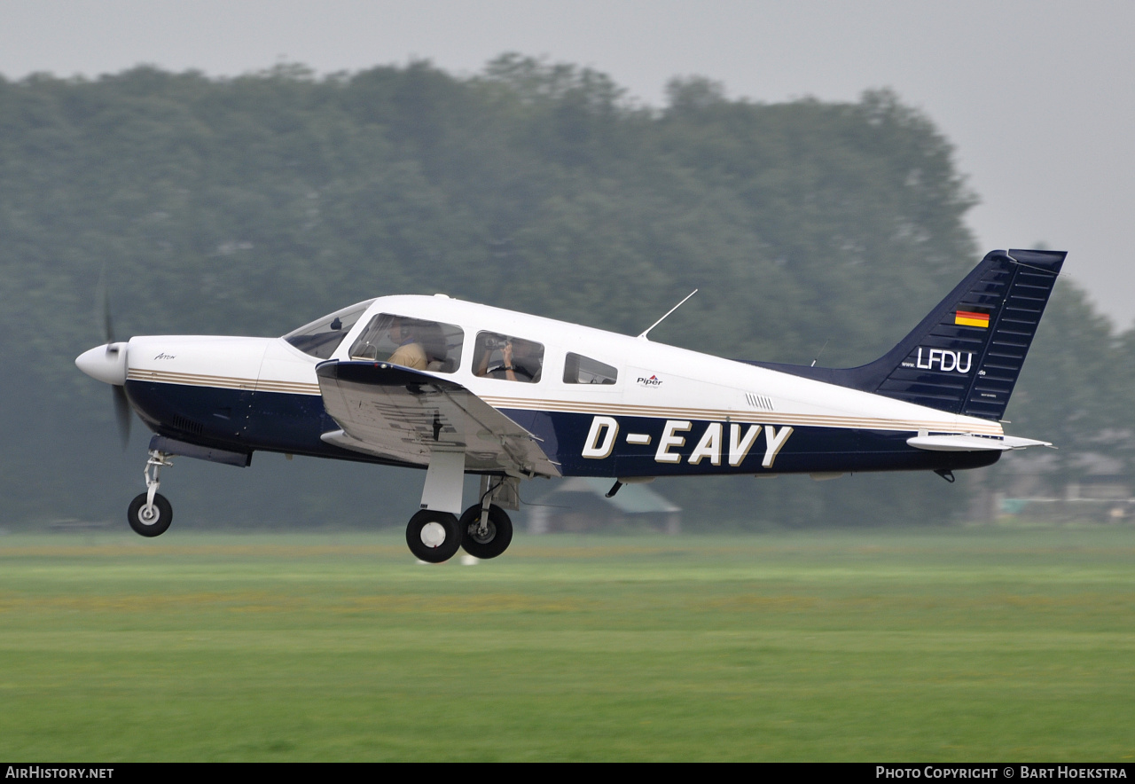 Aircraft Photo of D-EAVY | Piper PA-28R-201 Arrow | LFDU - Luftfahrt- und Dienstleistungsunternehmen | AirHistory.net #269985