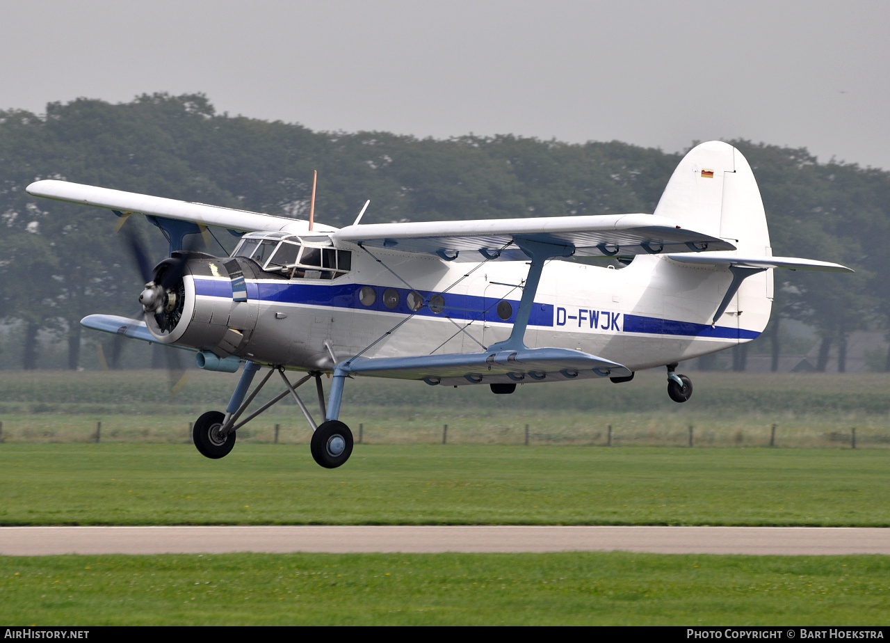 Aircraft Photo of D-FWJK | Antonov An-2TD | AirHistory.net #269986