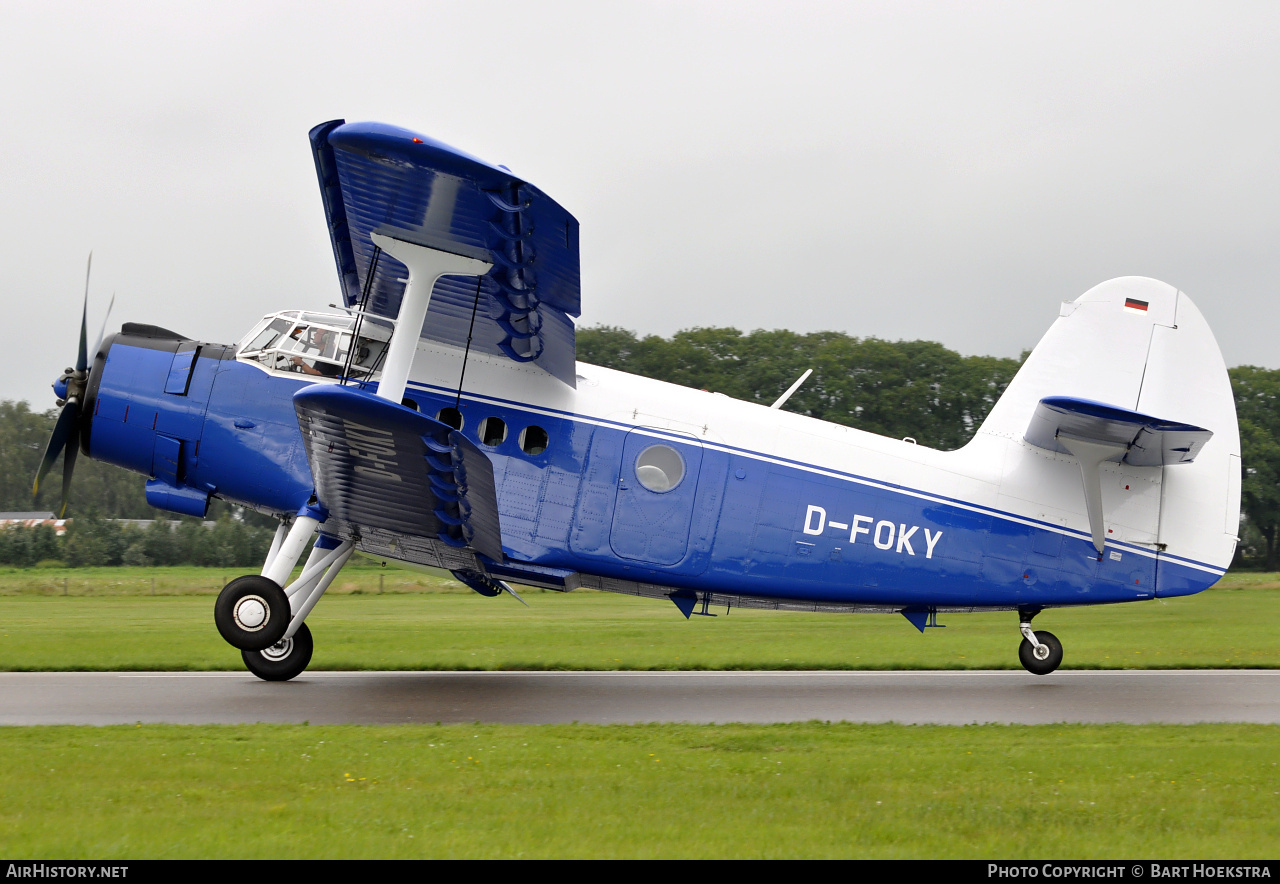 Aircraft Photo of D-FOKY | Antonov An-2T | AirHistory.net #269989