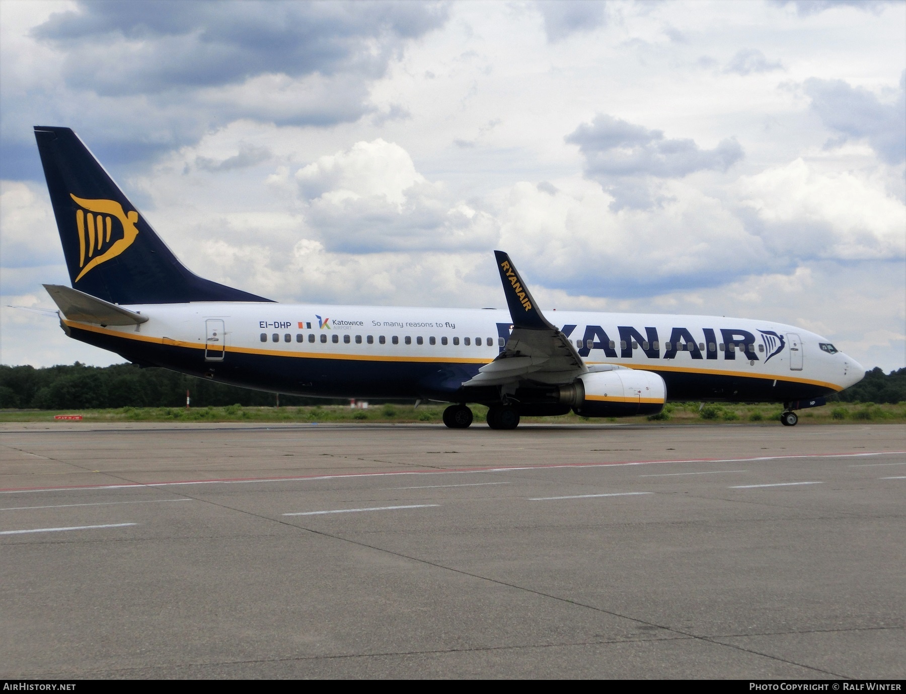 Aircraft Photo of EI-DHP | Boeing 737-8AS | Ryanair | AirHistory.net #269991