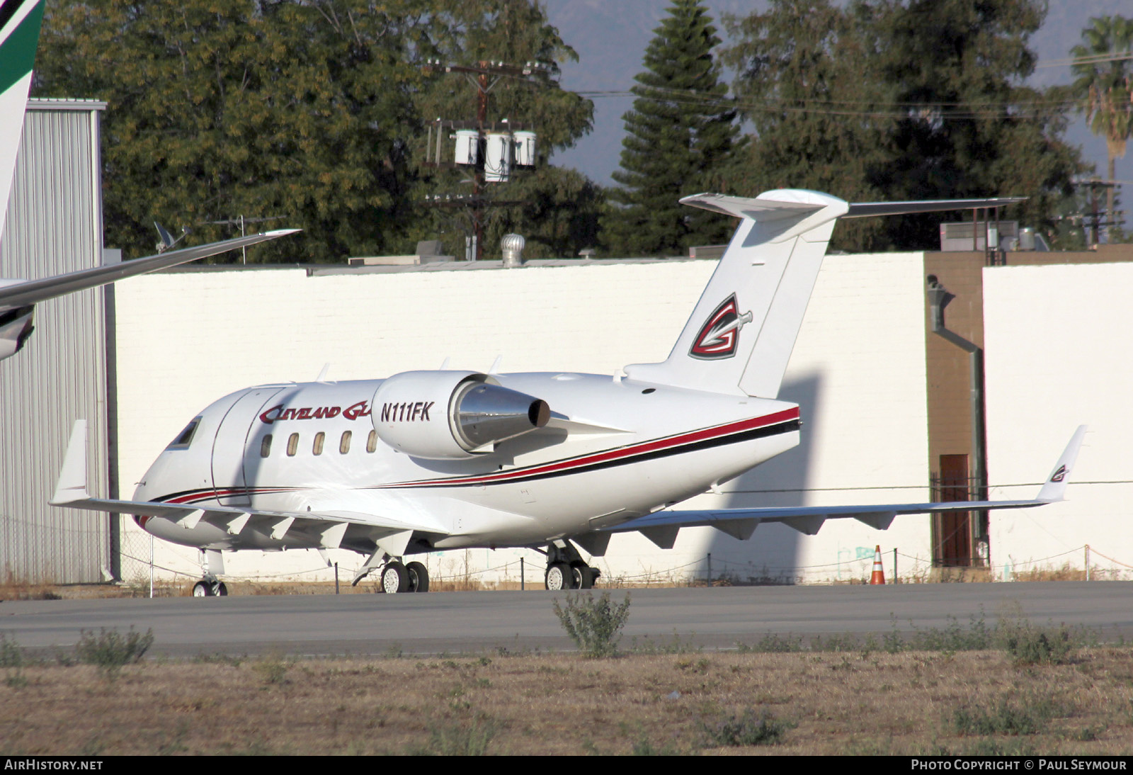 Aircraft Photo of N111FK | Canadair Challenger 601-3A (CL-600-2B16) | Cleveland Gladiators | AirHistory.net #269994