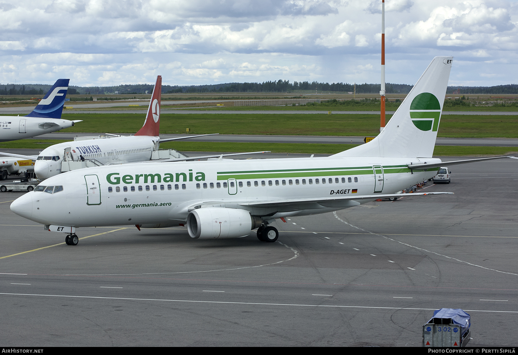 Aircraft Photo of D-AGET | Boeing 737-75B | Germania | AirHistory.net #269997