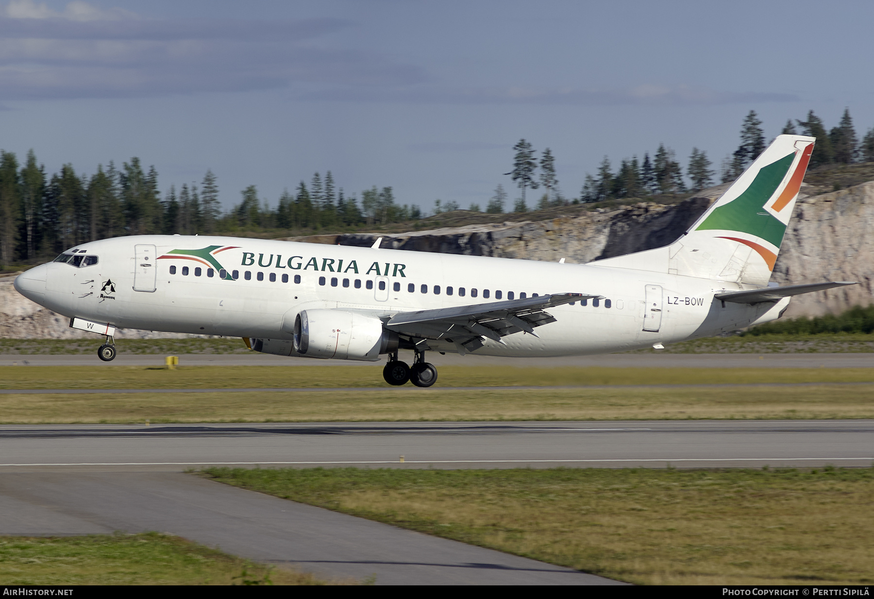 Aircraft Photo of LZ-BOW | Boeing 737-330 | Bulgaria Air | AirHistory.net #270002